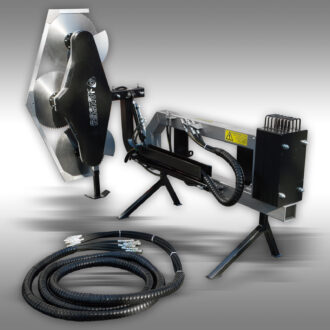 Jansen Astsäge AS-600, Astschere, Traktor, Frontlader, 1750 mm Breite