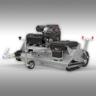 Jansen Schlegelmulcher AT-145, 23 PS Motor, Quad ATV Traktor, Mähwerk