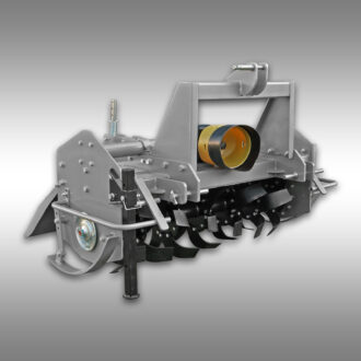Jansen Traktorfräse TBF-125, Bodenfräse, Heckfräse, Ackerfräse, 1,25 m
