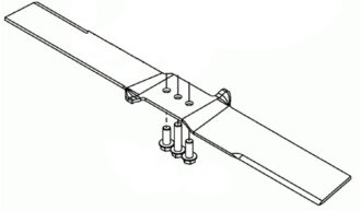 AS-Motor Ersatzmesser unten für AS 73