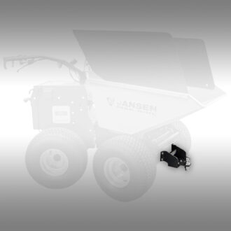 Jansen Anhängerkupplung/Kugelkopf für Elektro-Motorschubkarre MSK-800X