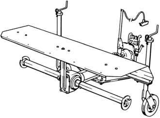 agria Kehrmaschine 100 cm - ohne Bürsten