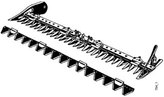 agria Fingermähbalken 125 cm