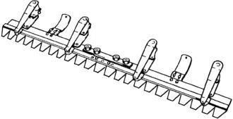 agria Kommunalmähbalken 117 cm